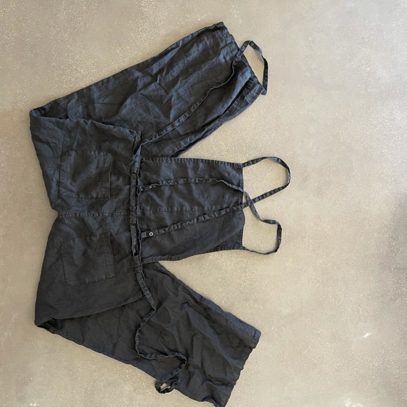 Joie Linen Overall Jumpsuit - Picture 3 of 3